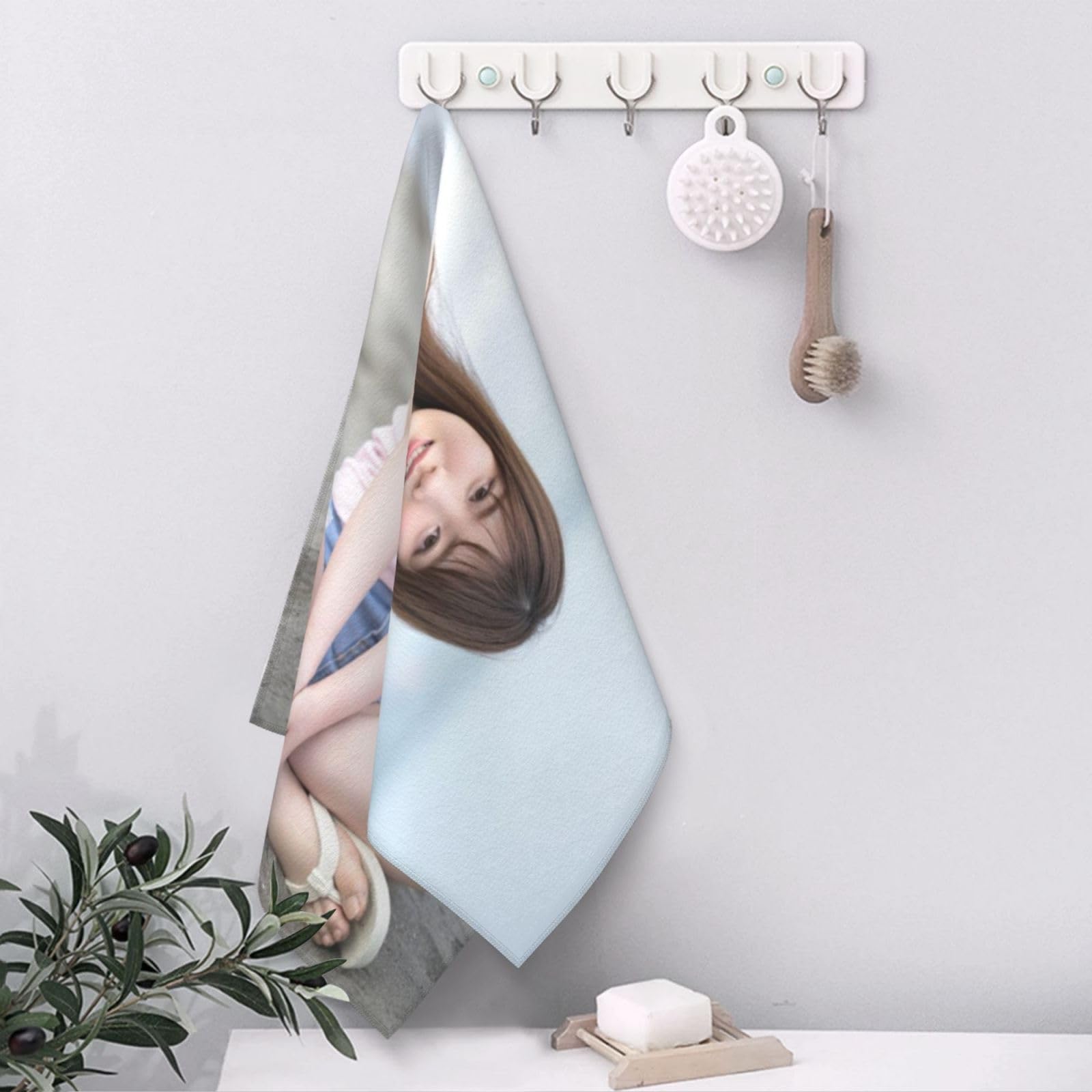 Amazon｜石川澪 フェイスタオル タオル やわらかハンドタオル